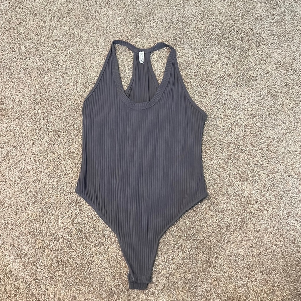 Free People Ribbed Bodysuit